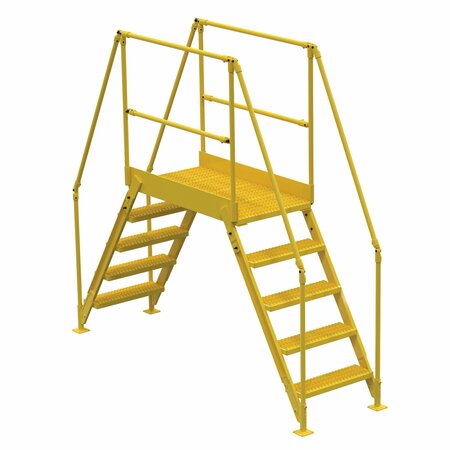 VESTIL Cross-Over Ladder, 5 Step, 48 H, 38 W COL-5-46-33
